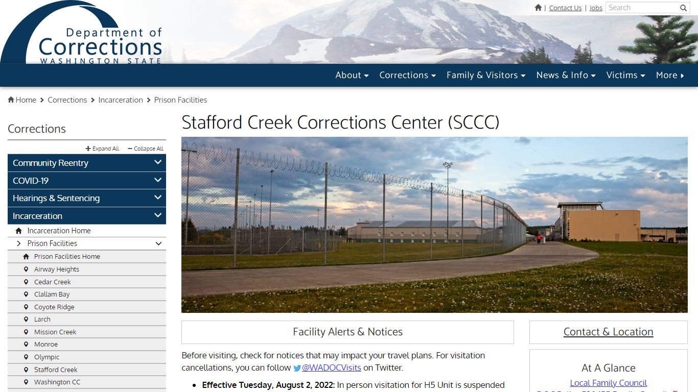 Stafford Creek Corrections Center (SCCC)